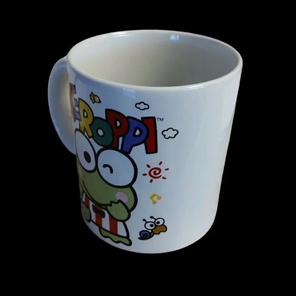 Sanrio KEROPPI White Colorful Double Print Ceramic Mug NWT - Picture 8 of 14